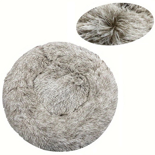panier pour chien en matière peluche