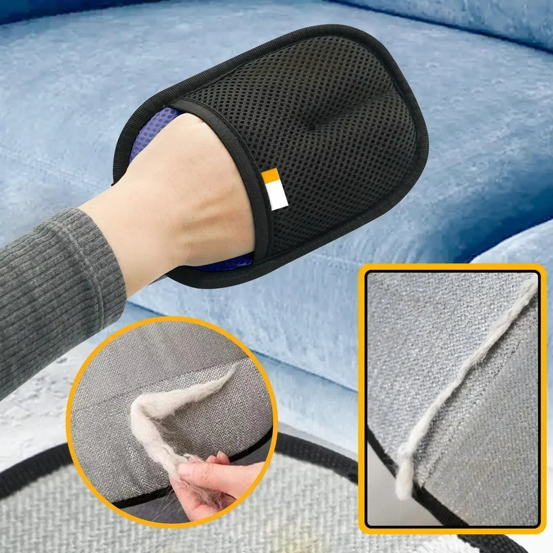gant électrostatique pour enlever les poils de chien