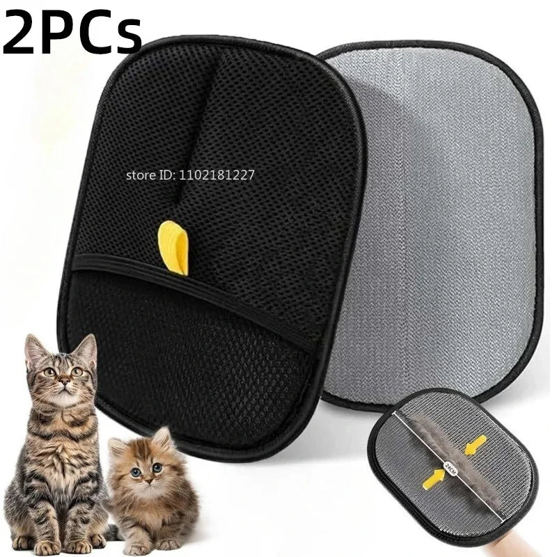 gants électrostatique pour le nettoyage des poils d'animaux
